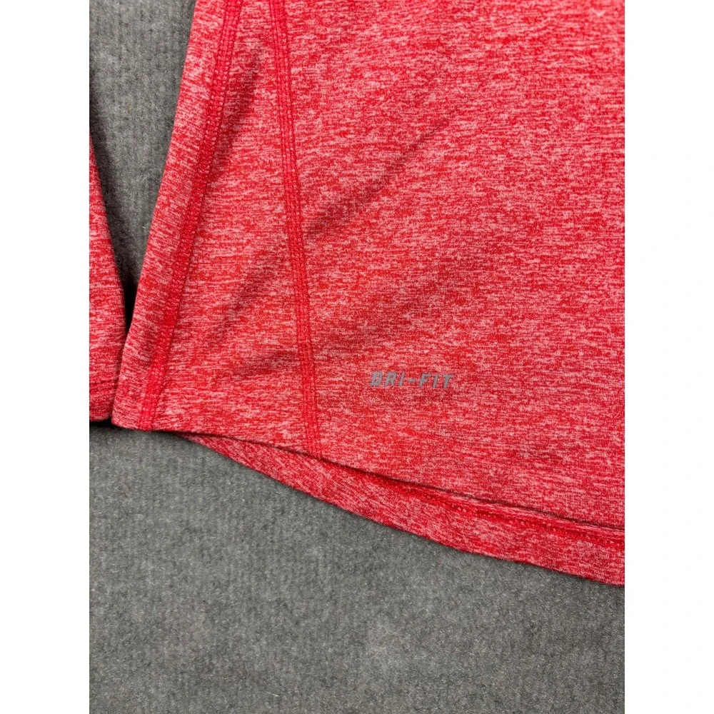 Nike Dri-FIT Pitt State Gorillas Quarter Zip Pullover M Red Heathered